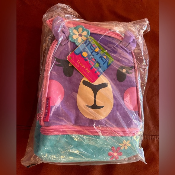 Kids Llama Lunch Bag in Purple and Blue - Picture 3 of 6